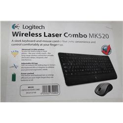 LOGITECH MK520 WIRELESS KEYBOARD &