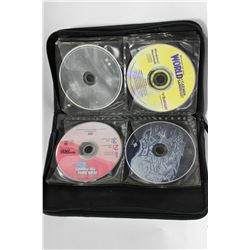 BINDER OF MISC MUSIC CD'S