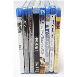 BUNDLES OF 8 BLUERAY NEW UNOPENED X6