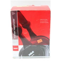 RCA WIRELESS OVER EAR HEADPHONES