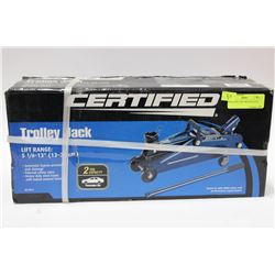 CERTIFIED 2 TON TROLLEY JACK