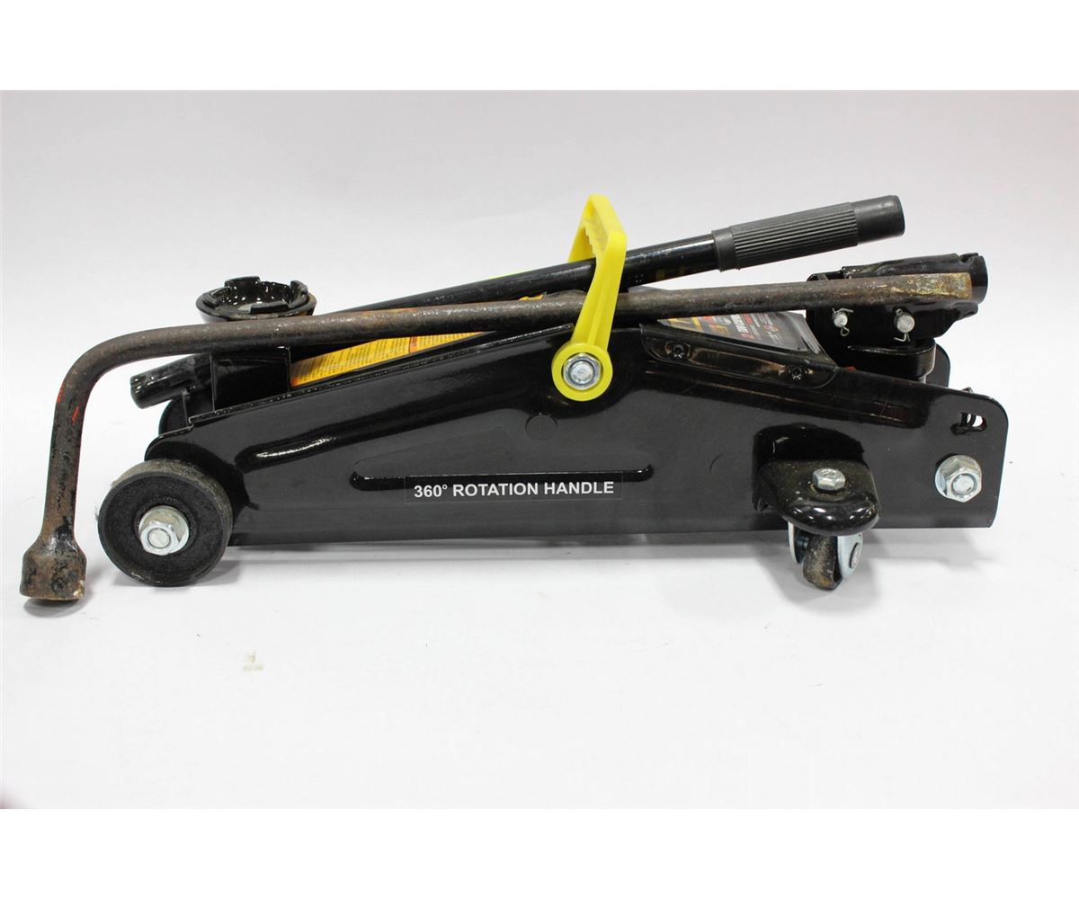"BLACK JACK" 2TON FLOOR JACK W/360 DEGREE SWIVEL