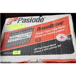 1/2 BOX OF PASLODE NAILS