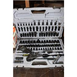 STANLEY 164 PIECE RACHET SET 1/4, 3/8, 1/2" DRIVE