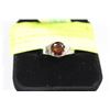 Image 1 : REAL GARNET STONE 925 SILVER RING SZ7