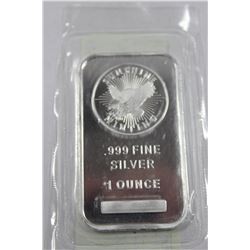 1OZ .999 SILVER BAR