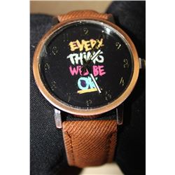 "EVERYTHING WILL BE OK" WATCH