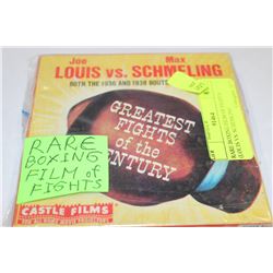 RARE BOXING FILM OF FIGHTS (LOUIS VS. SCHEMLING