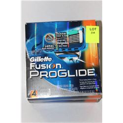 2 PACKS OF GILLETTE FUSHION PROGLIDE BLADES