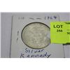 Image 1 : 1964 KENNEDY SILVER DOLLAR
