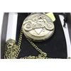 Image 1 : BRONZE POCKET WATCH MOTORCYCLE IMAGE