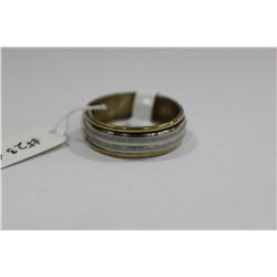 STAINLESS STEEL RING SZ 12