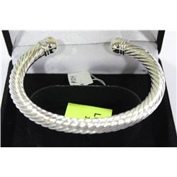 925 SILVER HEAVY TWISTED BRACELET