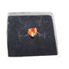 Image 1 : SERLING SILVER HEART RING ORANGE