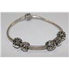 Image 1 : AUTHENTIC PANDORA SILVER BRACELET W/ 3 CHARMS