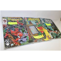 BUNDLE OF MARVEL AND DC COMICS X3