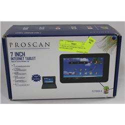 7" PROSCAN ANDROID TABLET W/ KEYBOARD CASE