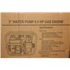 Image 1 : NEW 6.5HP GAS POWERED WATER PUMP W 3" OUTLET