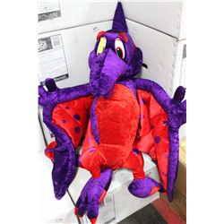 PURPLE DRAGON STUFFED TOY