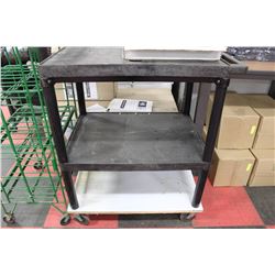 PLASTIC CART ON WHEELS