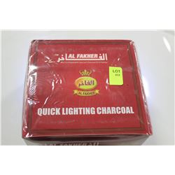 BOX OF EL FALKER QUICK LIGHTING CHARCOAL X5