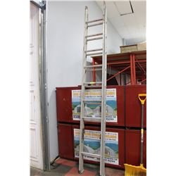 ALUMINUM EXTENSION LADDER