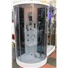 Image 1 : NEW CORNER SHOWER UNIT W BUILT IN MASSAGE JETS/