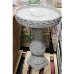 ESTATE STONE BIRD BATH