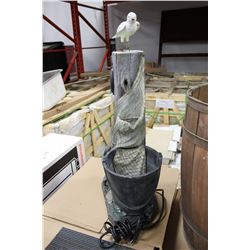 GARDEN ORNAMENT WATER BIRD BATH