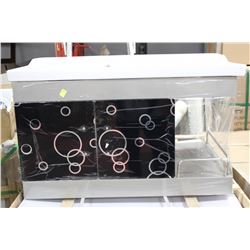 9435 BLACK AND SILVERTONE BUBBLE DESIGN