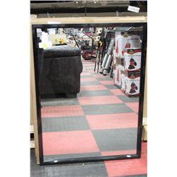 6480 BLACK FRAMED VANITY MIRROR