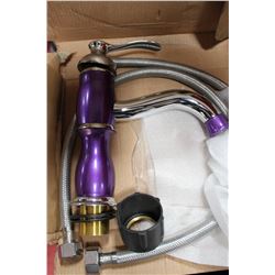 8077P PURPLE BATHROOM FAUCET