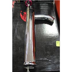 1236 CHROME W PINK HANDLE FAUCET