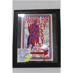 STREET PARKING  - SIGNED BY: GLEN ANDERSON,