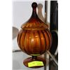 Image 1 : ESTATE AMBER LIDDED DISH
