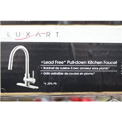 LUXART PULL DOWN KITCHEN FAUCET