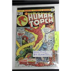 NEAR MINT HUMAN TORCH #4