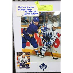 DOUG GILMOUR GUARANTEED AUTHENTIC AUTOGRAPH