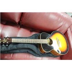 SEGOVIA GUITAR BLACK W/PICK UP & CASE