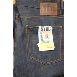 PAIR OF MENS SYNC JEANS ON CHOICE: 36