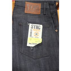 PAIR OF MENS SYNC JEANS ON CHOICE: 30