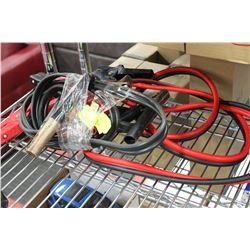 2 SETS OF JUMP START BOOSTER CABLES