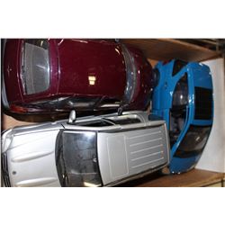 TRAY OF 3 1:18 DIE CAST CARS