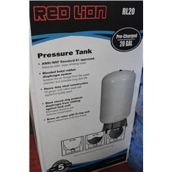 RED LION PRECHARGED 20 GALLON PRESSURE TANK
