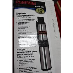RED LION 1/2HP DEEP WELL SUBMERSIBLE 230 VOLT PUMP
