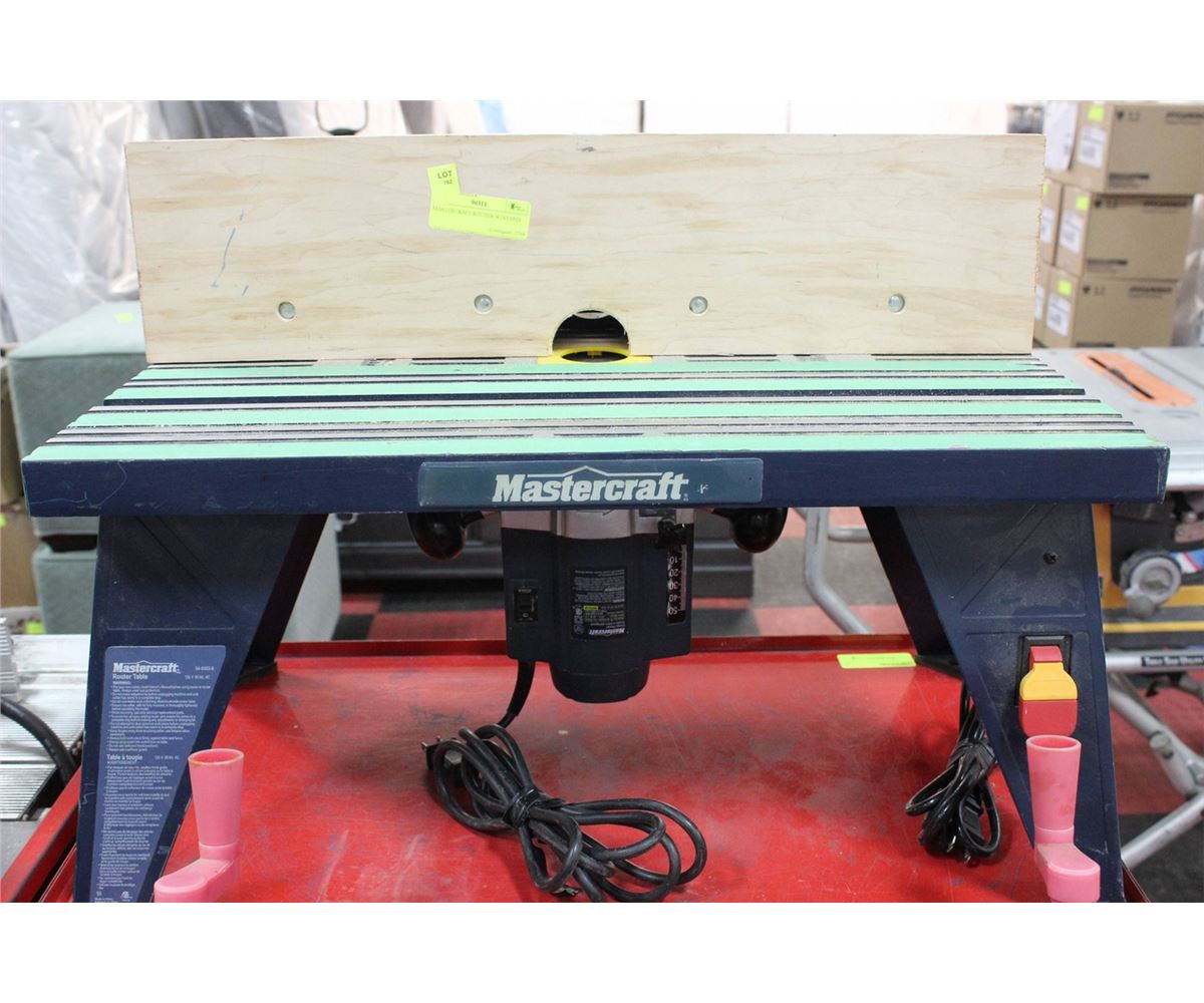 MASTERCRAFT ROUTER W/ STAND