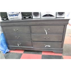 NEW DRESSER W DAMAGE ON CHOICE: GREY
