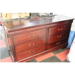 NEW DRESSER W DAMAGE ON CHOICE: CHERRY
