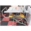 Image 1 : RIDGID PORTABLE TABLE SAW