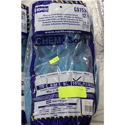 PK OF 12 SIZE XL INDUSTRIAL GLOVES